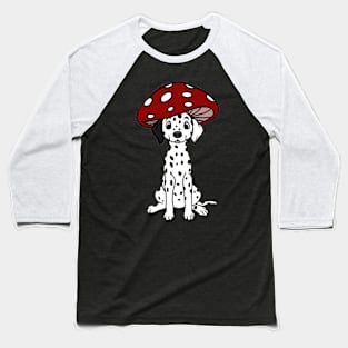 Dalmatian Mushie Baseball T-Shirt